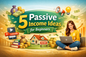 The Best 5 Passive Income Ideas for Beginners